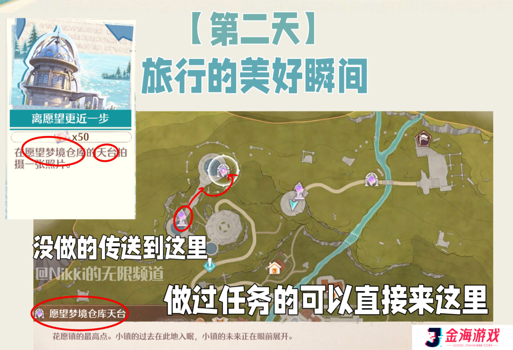 无限暖暖离愿望更近一步怎么过 第二天旅行的美好瞬间玩法攻略[多图]图片2