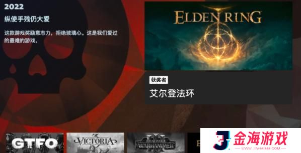 Steam2022年度大奖名单